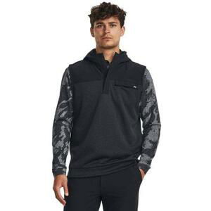 Under Armour Pánská hybridní vesta Storm SweaterFleece Vest black S, Černá