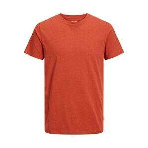 Jack&Jones Pánské triko JJEORGANIC Standard Fit 12222887 Cinnabar S