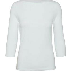 Vero Moda Dámské triko VMPANDA Regular Fit 10274133 Bright White M