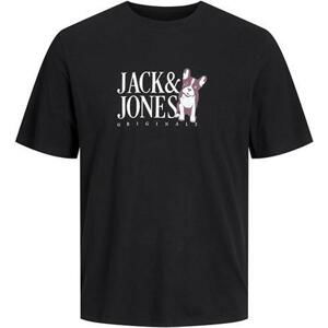 Jack&Jones Pánské triko JORBEWARE Standard Fit 12245196 Black L