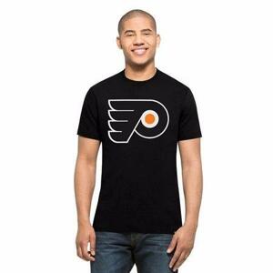 47' Brand Triko 47 Brand Splitter Tee NHL SR, černá, Senior, S, Philadelphia Flyers