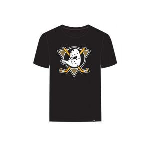 47' Brand Triko NHL 47 Brand Black Imprint Echo Tee SR, černá, Senior, Anaheim Ducks, S