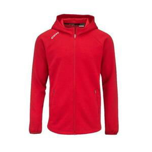 CCM Locker Room Fleece Full Zip Hoodie red