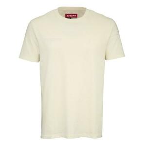 Dětské tričko CCM Core SS Tee Unbleached