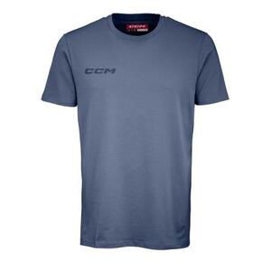 CCM Triko Core SS Tee SR, modrá, Senior, XL