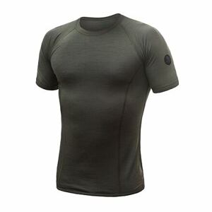 SENSOR MERINO AIR pánské triko kr.rukáv olive green Velikost: XL