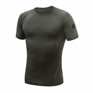 SENSOR MERINO AIR pánské triko kr.rukáv olive green Velikost: XXL