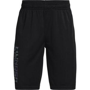 Under Armour Chlapecké kraťasy Prototype 2.0 Wdmk Shorts - velikost YL black YS, Černá, 127, –, 137