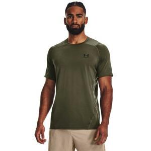 Under Armour Pánské triko HG Armour Fitted SS marine od green XXL