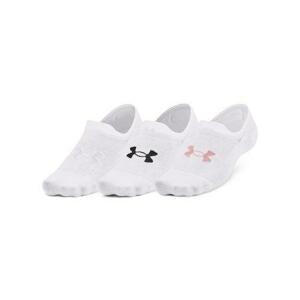 Under Armour Dámské ponožky Ultra Lo white M, Bílá, 40 - 42