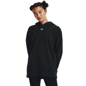 Under Armour Dámská oversize mikina Rival Fleece OS Hoodie black L, Černá