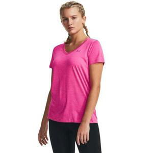 Under Armour Dámské triko Tech SSV - Twist rebel pink M