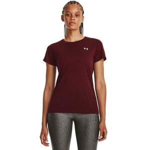 Under Armour Dámské triko Tech SSC - Twist dark maroon M