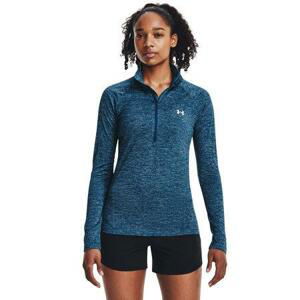 Under Armour Lehká dámská mikina New Tech 1/2 Zip - Twist varsity blue M