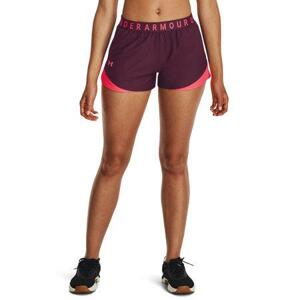 Under Armour Dámské kraťasy Play Up Short 3.0 dark maroon S