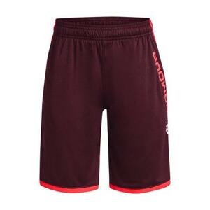 Under Armour Chlapecké kraťasy Stunt 3.0 Shorts dark maroon YM, 137, –, 150