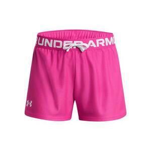 Under Armour Dívčí kraťasy Play Up Solid Shorts rebel pink YS, 127, –, 137