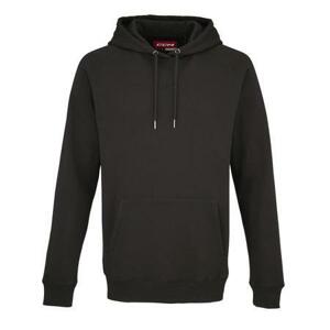 CCM Mikina Core Pullover Hoodie SR, černá, Senior, L