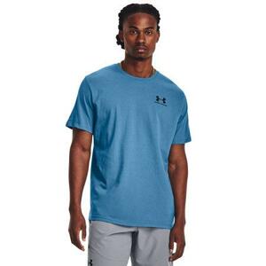 Under Armour Pánské triko Sportstyle Left Chest SS cosmic blue M