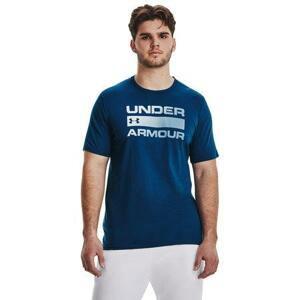 Under Armour Pánské triko Team Issue Wordmark SS varsity blue XXL