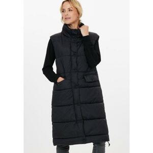 Whistler Dámská vesta Amaretto W Long Puffer Vest black 38, Černá