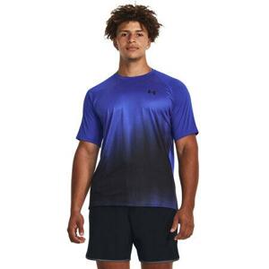 Under Armour Pánské sportovní tričko Tech Fade SS team royal 3XL, XXXL