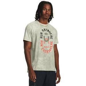 Under Armour Pánské tričko Run Anywhere Tee grove green L