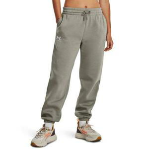 Under Armour Dámské fleecové tepláky Essential Fleece Joggers grove green L