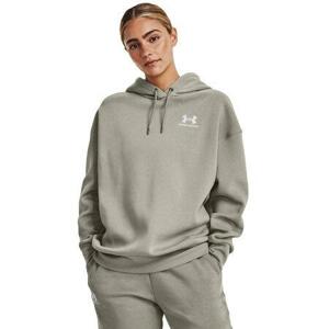 Under Armour Dámská mikina Essential Flc OS Hoodie grove green S