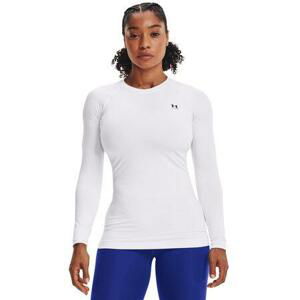 Under Armour Dámské zimní tričko CG Authentics Crew white L, Bílá