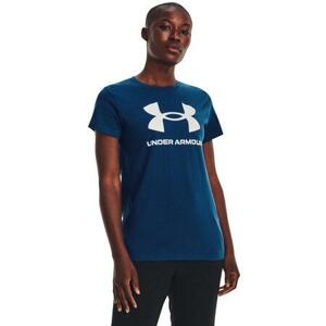 Under Armour Dámské triko Live Sportstyle Graphic SSC varsity blue S