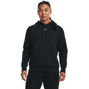 Under Armour Dámská mikina Rival Fleece Hoodie black L, Černá