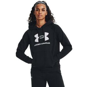 Under Armour Dámská mikina Rival Fleece Big Logo Hdy black M, Černá