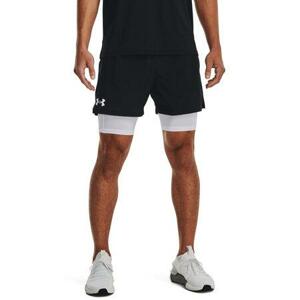 Under Armour Pánské sportovní kraťasy Vanish Wvn 2in1 Vent Sts black L, Černá