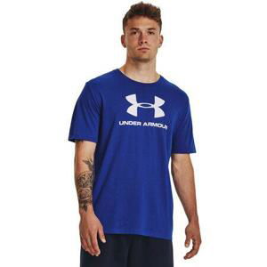 Under Armour Pánské tričko Sportstyle Logo SS royal L, Modrá