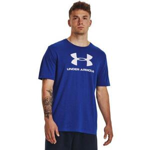 Under Armour Pánské tričko Sportstyle Logo SS royal XS, Modrá