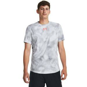 Under Armour Pánské sportovní tričko M's Ch. Pro Train SS PRNT white S, Bílá