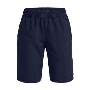 Under Armour Chlapecké kraťasy Woven Graphic Shorts midnight navy YXL, Tmavě, modrá, 160 - 170