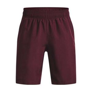 Under Armour Chlapecké kraťasy Woven Graphic Shorts - velikost YS dark maroon YS, 127, –, 137