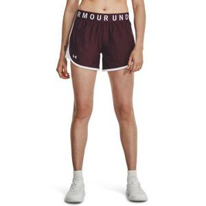 Under Armour Dámské kraťasy Play Up 5in Shorts dark maroon XXL