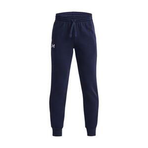 Under Armour Dětské tepláky Rival Fleece Joggers - velikost YL midnight navy YL, Tmavě, modrá, 150 - 160