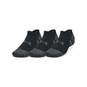 Under Armour Unisex ponožky Performance Tech 3pk NS black L, Černá