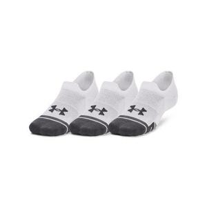 Under Armour Unisex ponožky Performance Tech 3pk ULT white M, Bílá