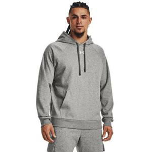 Under Armour Pánská mikina Rival Fleece Hoodie - velikost S castlerock light heather S