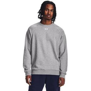 Under Armour Pánská mikina Rival Fleece Crew castlerock light heather XXL