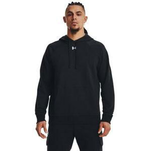 Under Armour Pánská mikina Rival Fleece Hoodie black S, Černá