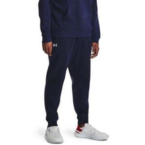 Under Armour Pánské tepláky Rival Fleece Joggers midnight navy 3XL, Tmavě, modrá, XXXL