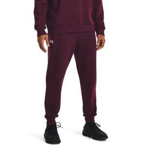 Under Armour Pánské tepláky Rival Fleece Joggers dark maroon 3XL, XXXL