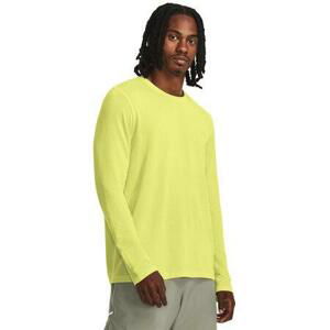 Under Armour Pánské běžecké tričko Seamless Stride LS lime yellow XL