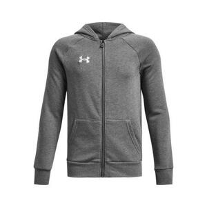 Under Armour Rival Fleece Fz Hoodie K šedá